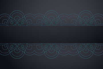 luxury ornamental mandala design background