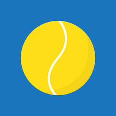 Tennis for sport icon design. vector illustration