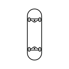 skateboard icon. Extreme Sport sign. vector illustration