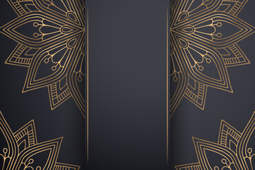 luxury ornamental mandala design background