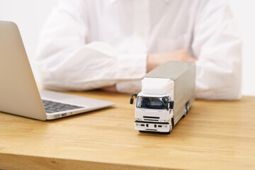 トラック　パソコン