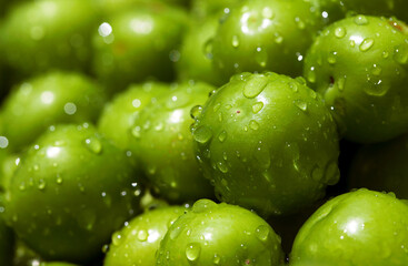Fresh and Delicious Plum Fruit