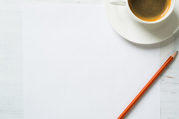 Coffee cup for fresh idea