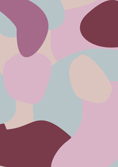 
set of cards with abstract lines, geometric abstraction, lines, baby, science, technology, IT, ovals, circles, advertising, banner, modern, minimalism, vector, illustration, art, background, wallpape