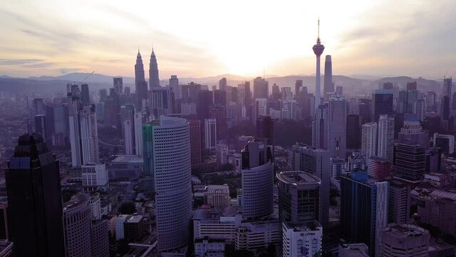 Kuala Lumpur cityscape in the morning