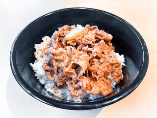 Delicious looking beef bowl!