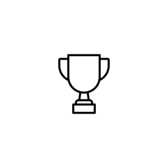 Trophy icon vector for computer, web and mobile apps