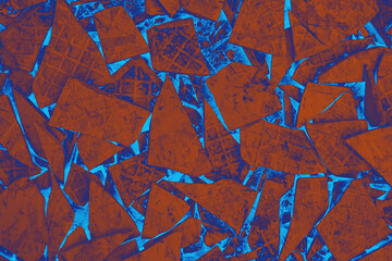 abstract red and blue colors background for design