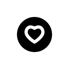Heart icon. Favorites symbol. Editable stroke. simple illustration mobile concept app line icon and web design. Editable stroke. Design template vector