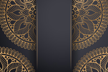 luxury ornamental mandala design background