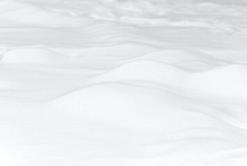 Fototapeta premium white snow as nature background