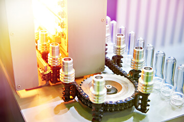 Semi-automatic blowing machine