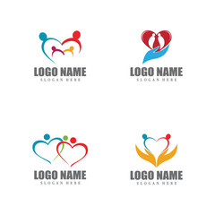 Beauty Love Vector icon illustration design Template