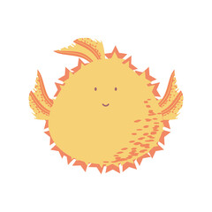 underwater world sea life globefish