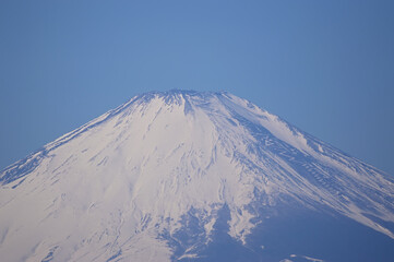 青空と富士山