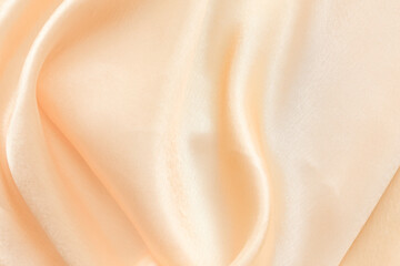 Golden fabric texture as background