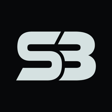 sb letter logo   design 