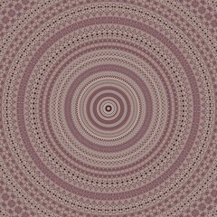 Fototapeta na wymiar Illusion background pattern design. 3D illustration for mandala and interior floor mat carpet decoration