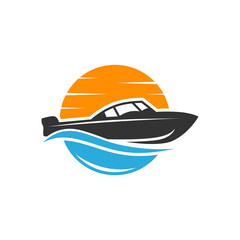 modern fast ship logo