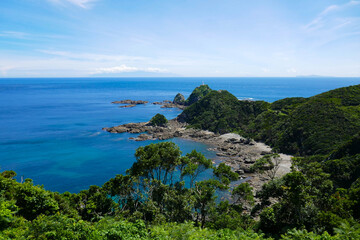 佐多岬から見た屋久島