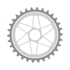 Bike Gear Star Icon