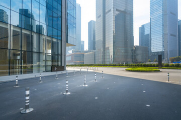 Highway and financial center office building in Chongqing, China