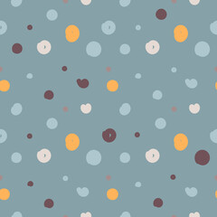 Seamless pattern with dots.