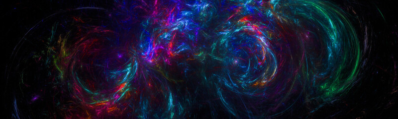 Banner Star field background . Starry outer space background texture . Colorful Starry Night Sky Outer Space background. 3D illustration