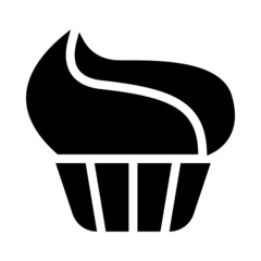 Bakery products icon vector. bake illustration sign. cake symbol.
