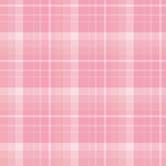 Seamless pattern in creative pink colors for plaid, fabric, textile, clothes, tablecloth and other things. Vector image.