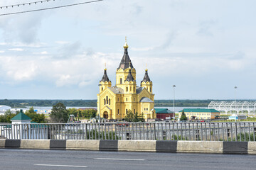 Fototapeta premium Cathedral of Alexander Nevsky. Nizhny Novgorod
