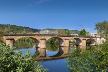 Fototapeta na wymiar Pont Louis Philippe, Cahors, France