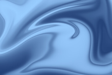 Liquid background in blue colors. Iridescent artwork. Beautiful pattern. Magic unique painting