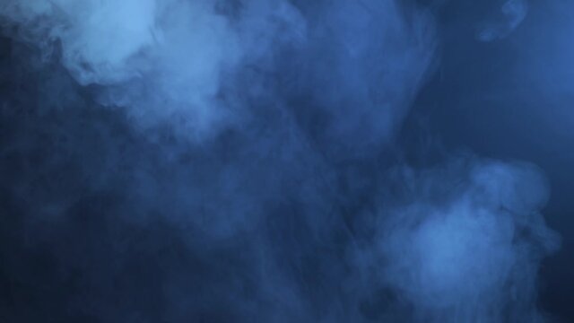 Smoke vape vapor texture for designers works - abstract 4k video texture of the real e-cigarette vapor on the black background.