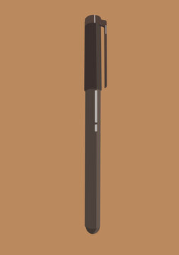 drawing pen isolated
