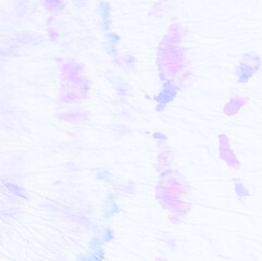  Water Printed Tie. Ink Multi Light Illustration.