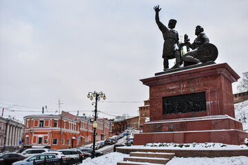 Fototapeta premium Minin Monument. Nizhny Novgorod