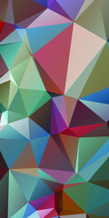 Obraz premium Abstract Color Polygon Background Design, Abstract Geometric Origami Style With Gradient. Presentation,Website, Backdrop, Cover,Banner,Pattern Template