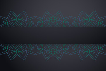 luxury ornamental mandala design background