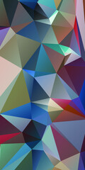 Fototapeta premium Abstract Color Polygon Background Design, Abstract Geometric Origami Style With Gradient. Presentation,Website, Backdrop, Cover,Banner,Pattern Template