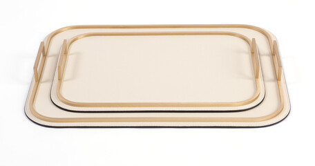 Stylish cream trays