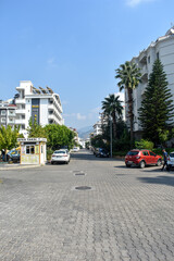 Beautiful streets in Marmaris. Turkey