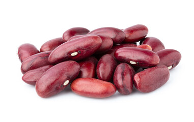 red bean isolated on white background