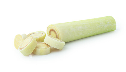 lemon grass isolated on white background