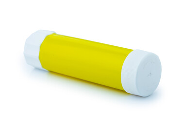 clipping path glue stick  isolated on white background