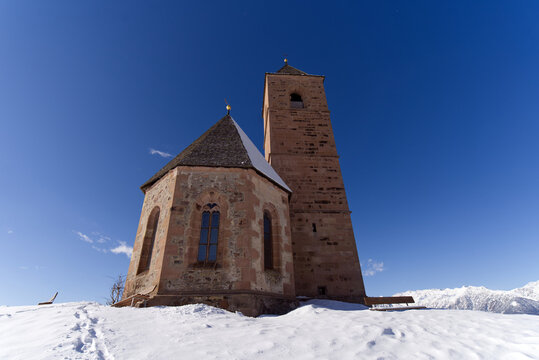 Church of St. Katherine in Avelengo, South Tyrol, Italy