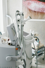 Equipment for cosmetic procedures. Dipilation laser.