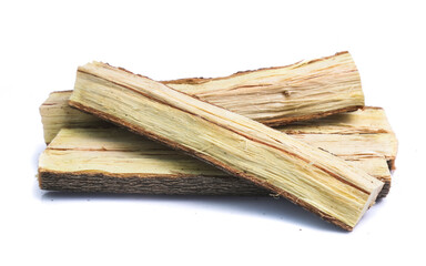 Pile of firewood Log wood isolated on a white background
