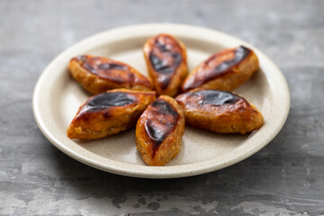 traditional portuguese sweets on the plate