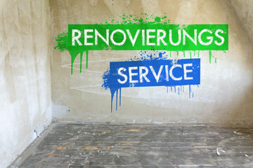 Renovierungs Service, Hilfe, Dienstleistung